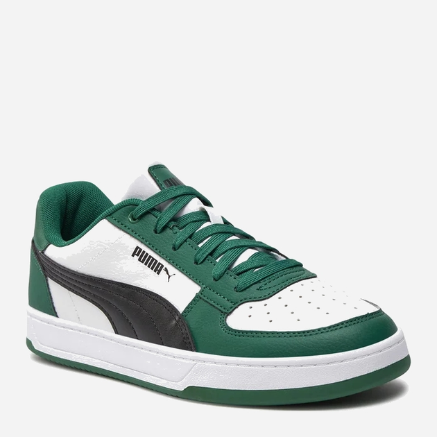 Sneakersy męskie Puma Caven 2.0 392290-22 42.5 Biały/Zielony (4099686141202) - obraz 2