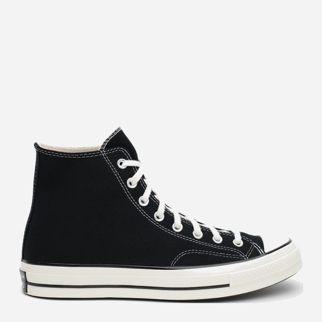 Чоловічі кеди високі Converse Chuck 70 Hi Vintage Canvas 162050C 42.5 Чорні (888755675267) - зображення 1