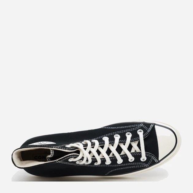 Trampki męskie materiałowe Converse Chuck 70 Hi Vintage Canvas 162050C 39.5 Czarne (888755675212) - obraz 5