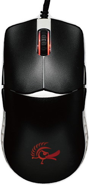 Миша Ducky Feather RGB USB Black/White (DMFE20O-OAZPA7V) - зображення 1