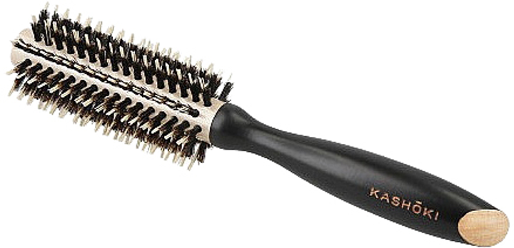 Щітка для волосся Kashoki Hair Brush Natural Beauty Кругла 18 мм (5903018919447) - зображення 1
