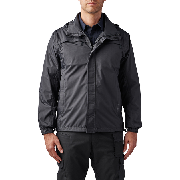 Куртка штормова 5.11 Tactical TacDry Rain Shell 2.0 Black 3XL (48372-019) - изображение 1