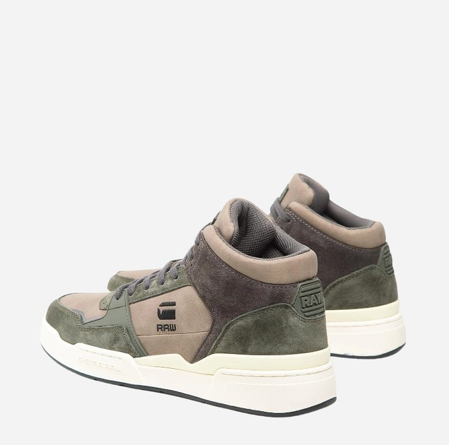 Чоловічі черевики G-Star Raw Attacc Mid Чорні 2242-040716 43 Оливкові (8720656136909) - зображення 3