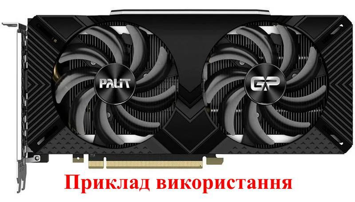 Вентилятор Apistek для видеокарты Palit Gainward GA91S2U (FDC10H12S9-C TH9210S2H) комплект 2 шт (№158.005) - изображение 4
