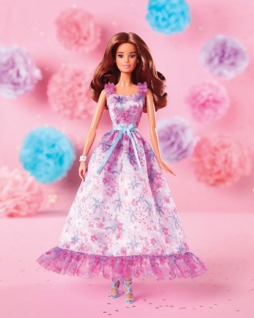 Lalka Mattel Barbie Urodzinowe życzenia HRM54 (0194735180554) - obraz 6