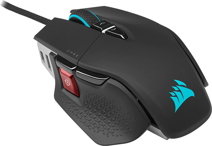 Mysz Corsair M65 RGB Ultra Tunable FPS Gaming Mouse USB Black (CH-9309411-EU2) - obraz 3