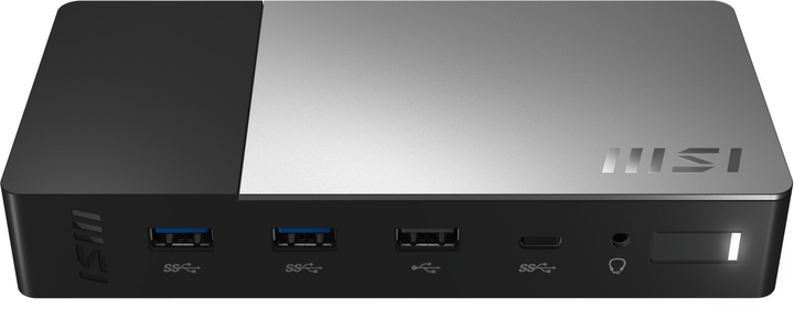 Док-станція MSI USB C Docking Station Gen 2 Black (4719072834524) - зображення 1