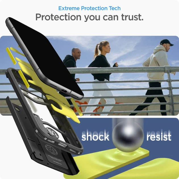 Чехол Spigen Tough Armor для Google Pixel 8a Black (ACS07264) - Фото 5 Чехол Spigen Tough Armor для Google Pixel 8a Black (ACS07264) - изображение 5