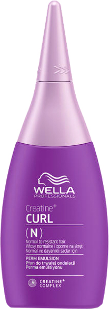Лосьйон Wella Professionals Crea + Curl H / R Base для завивки нормального і жорсткого волосся 75 мл (8005610437491) - зображення 1