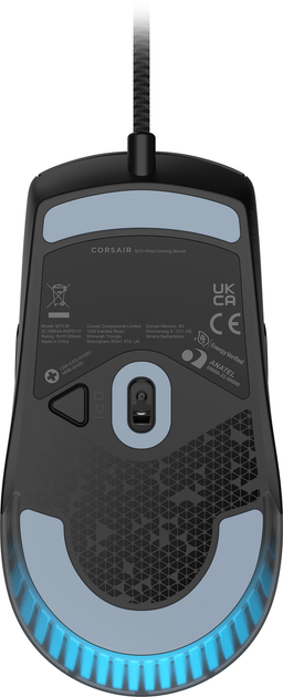 Mysz Corsair M75 Lightweight RGB USB Black (GAMO-1201) - obraz 3