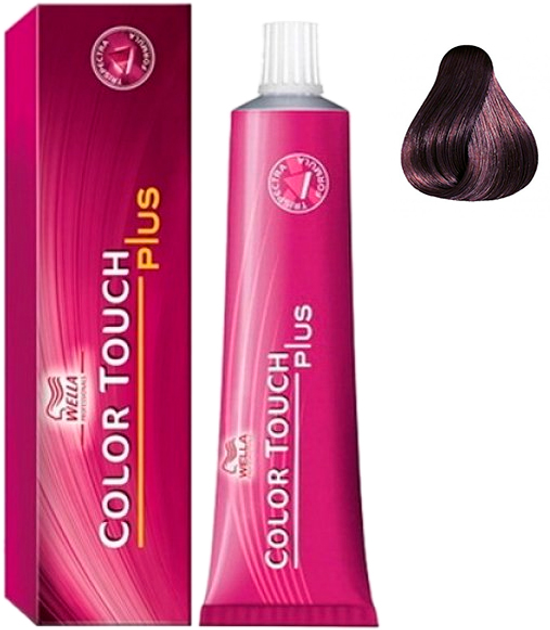 Фарба для волосся Wella Professionals Color Touch Plus 55/06 півонія 60 мл (8005610545653) - зображення 1