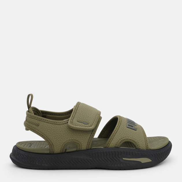 Акція на Жіночі сандалії Puma Softridepro Sandal 24 39542905 38 (5UK) 24 см Puma Olive-Dark Olive-Puma Black від Rozetka