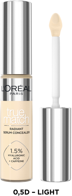 Консилер для обличчя L'Oreal Paris True Match Radiant Serum 0.5D 11 мл (30188174) - зображення 2