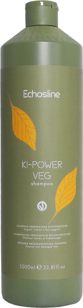 Відновлюючий шампунь для волосся Echosline Ki-Power Veg 1 л (8008277245256) - зображення 1