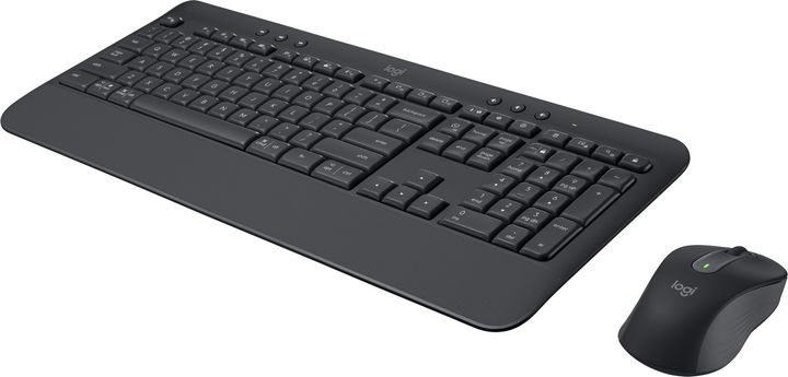 Zestaw bezprzewodowy Logitech MK650 Keyboard Mouse Combo for Business Wireless US Black (920-011004) - obraz 4