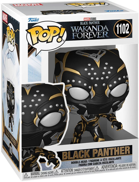 Фігурка Funko POP Marvel BPWF Black Panther 10 см (0889698667180) - зображення 1