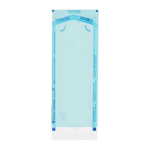 Пакеты MEDICOM Safe Seal Quattro для стерилизации в автоклаве 133x254 ...