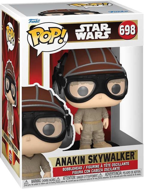 Фігурка Funko Pop! Star Wars: Episode 1 - The Phantom Menace 25th Anniversary - Енакін Скайволкер в шоломі 11 см (5908305248002) - зображення 1