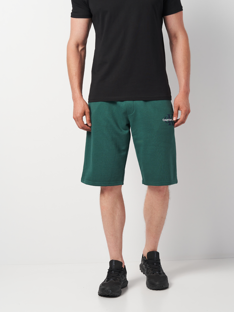 Акція на Шорти чоловічі Calvin Klein Jeans 11346.2 XL (50) Зелені від Rozetka