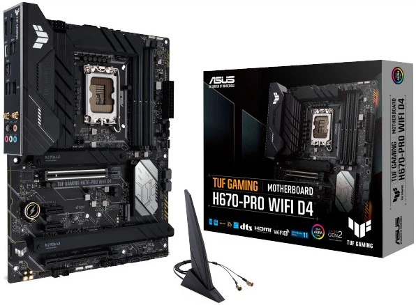 Płyta główna ASUS TUF Gaming H670-PRO WIFI D4 (s1700, Intel H670, PCI-Ex16) (90MB1900-M0EAY0) - obraz 7