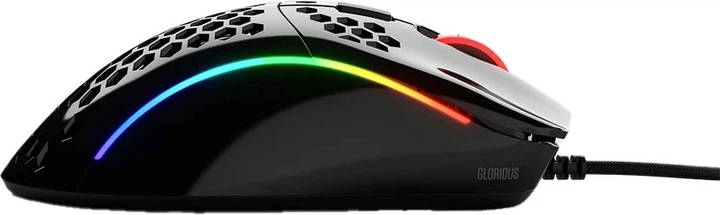 Миша Glorious Model D Minus Glossy USB Black (GLO-MS-DM-GB) - зображення 3