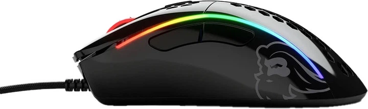 Миша Glorious Model D Minus Glossy USB Black (GLO-MS-DM-GB) - зображення 4