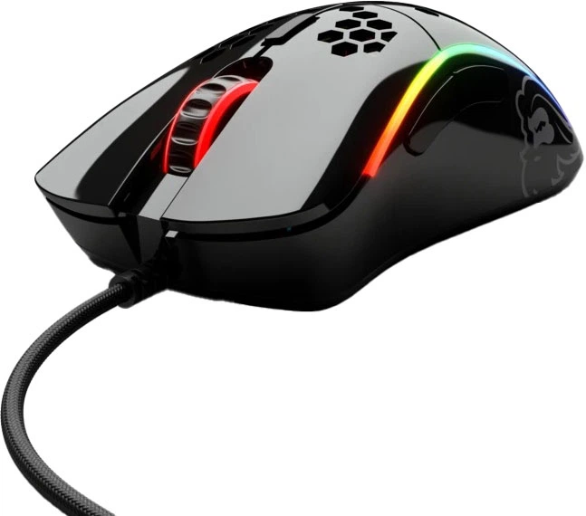 Миша Glorious Model D Minus Glossy USB Black (GLO-MS-DM-GB) - зображення 5