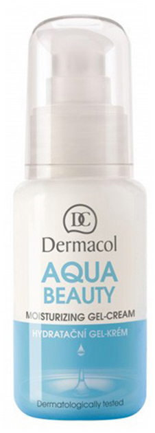 Żel-krem nawilżający Dermacol Aqua Beauty do wszystkich rodzajów skóry 50 ml (8595003100618) - obraz 1