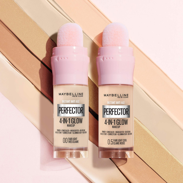 Podkład do twarzy Maybelline New York Instant Perfector 4 w 1 z efektem blasku 05 Fair Light Cool 20 ml (3600531662219) - obraz 8