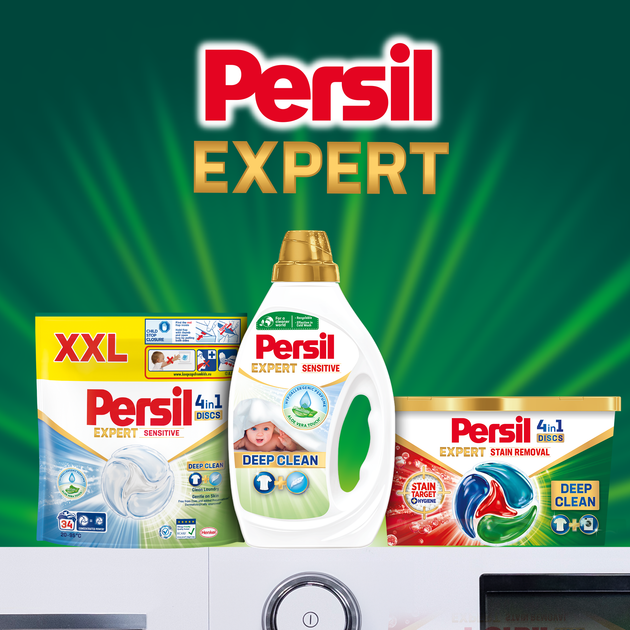 Żel do prania Persil Expert Sensitive Deep Clean 20 cykli prania 0.9 litra (9000101805871) - obraz 2