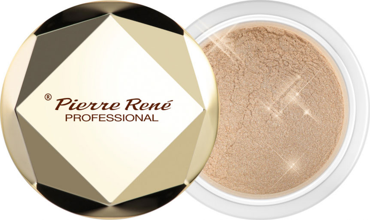 Хайлайтер для обличчя Pierre Rene Royal Dust розсипчастий 02 Gold Shimmering 3.5 г (3700467851555) - зображення 3