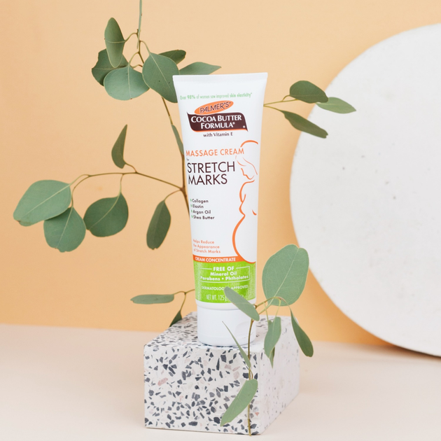 Крем-концентрат від розтяжок Palmer's Cocoa Butter Formula олія какао і вітамін Е 125 г (010181040351) - зображення 7