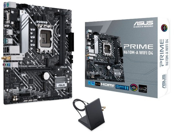 Материнська плата ASUS PRIME H610M-A WIFI D4 (s1700, Intel H610, PCI-Ex16) (90MB1C80-M0EAY0) - зображення 6