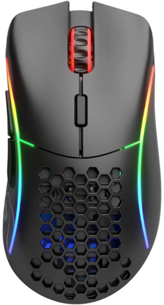 Mysz gamingowa Glorious Model D USB 2.4 GHz Black (GLO-MS-DW-MB) - obraz 1