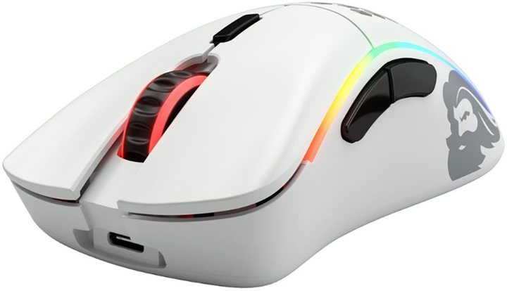 Миша Glorious Model D- Wireless White (GLO-MS-DMW-MW) - зображення 2