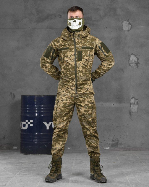 Тактичний військовий костюм Panton ( Кітель + Штани ), Камуфляж: Піксель, Розмір: S - зображення 1