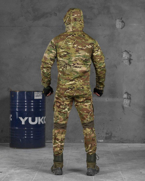 Тактичний військовий польовий костюм Defender ( Кітель + Убакс + Штани ), Камуфляж: Мультикам, Розмір: XL - зображення 2