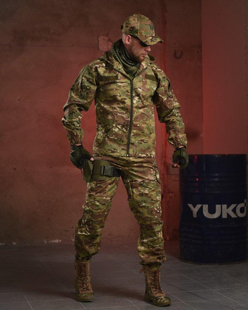 Тактический военный костюм TX/13 ( Китель + Штаны ), Камуфляж: Мультикам, Размер: XXXL - изображение 1