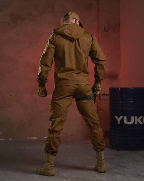 Тактичний військовий польовий костюм Varan ( Китель + Штани ), Камуфляж: Койот, Розмір: XXL - зображення 2