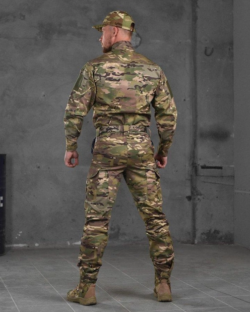 Тактичний військовий польовий костюм статутний Hunter ( Кітель + Штани ), Камуфляж: Мультикам, Розмір: L - зображення 2
