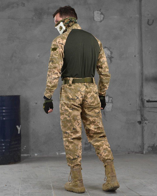 Тактичний військовий польовий костюм Compact ( Убакс + Штани ), Камуфляж: Піксель, Розмір: XXL - зображення 2