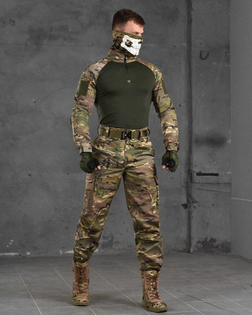 Тактичний військовий польовий костюм Sinry ( Убакс + Штани ), Камуфляж: Мультикам, Розмір: XL - зображення 1