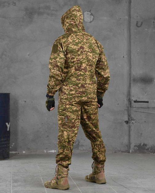 Тактичний військовий польовий костюм гірка Ahiles ( Кітель + Штани ), Камуфляж: Піксель, Розмір: XXXL - зображення 2
