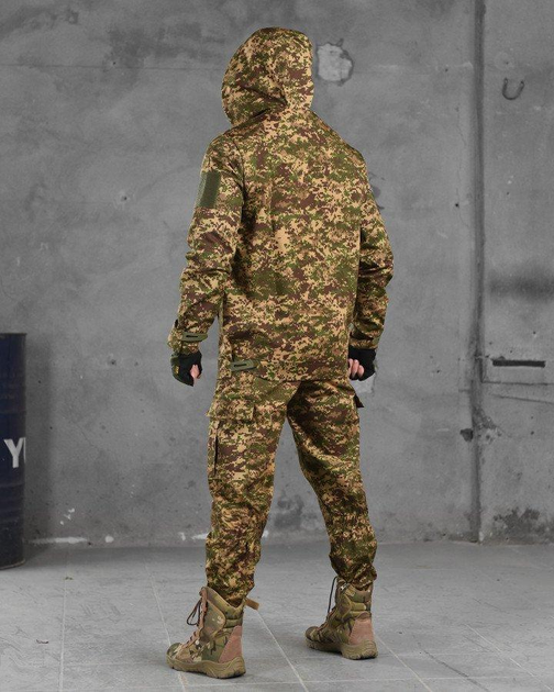Тактичний військовий польовий костюм гірка Ahiles ( Кітель + Убакс + Штани ), Камуфляж: Піксель, Розмір: XXL - зображення 2