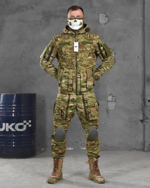 Тактический военный полевой костюм Concord ( Китель + Штаны ), Камуфляж: Мультикам, Размер: S - изображение 1