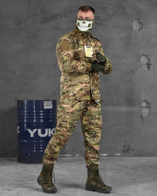 Тактический военный костюм Fanter ( Китель + Штаны ), Камуфляж: Мультикам, Размер: XXXL - изображение 1