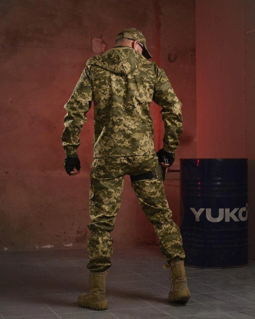 Тактичний військовий костюм AX/13 (Кітель + Штани), Камуфляж: Піксель, Розмір: XL - зображення 2