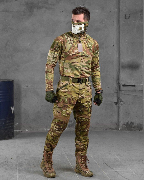 Тактический военный полевой костюм Combat ( Убакс + Штаны ), Камуфляж: Мультикам, Размер: XXL - изображение 1