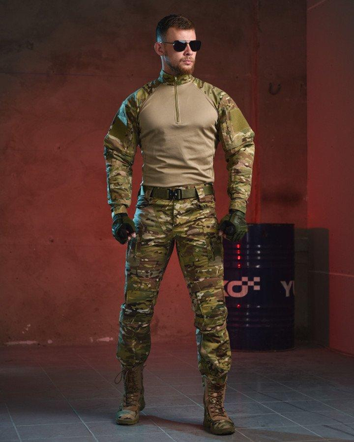 Тактический военный полевой костюм Ranger ( Убакс + Штаны ), Камуфляж: Мультикам, Размер: XXXL - изображение 1