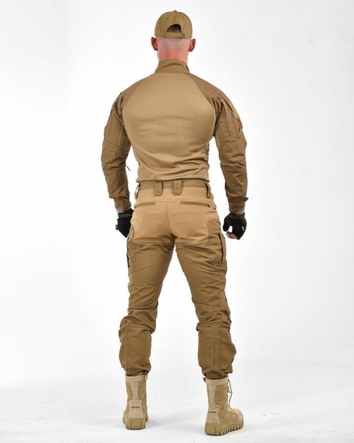 Тактичний військовий польовий костюм Portal ( Убакс + Штани ), Камуфляж: Койот, Розмір: M - зображення 2